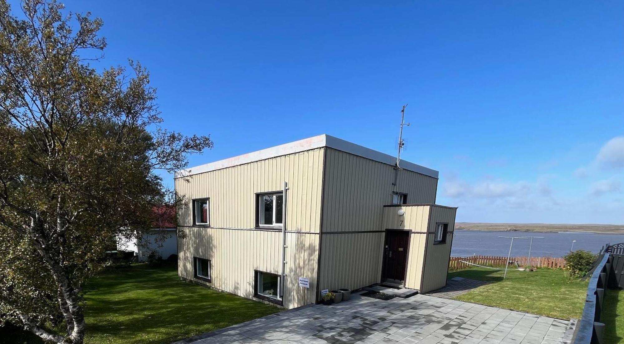 Apartment Fernsicht Borgarnes Exterior foto